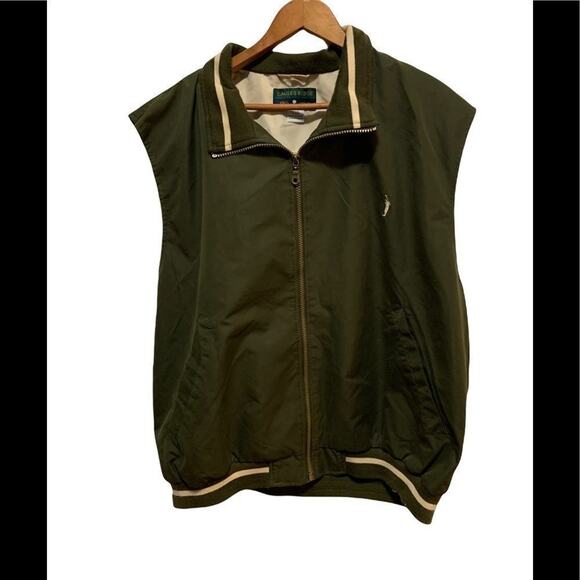 Golf vest by Eagles Ridge in forest green w mesh lining in a Sz Large in EUC - Picture 1 of 8